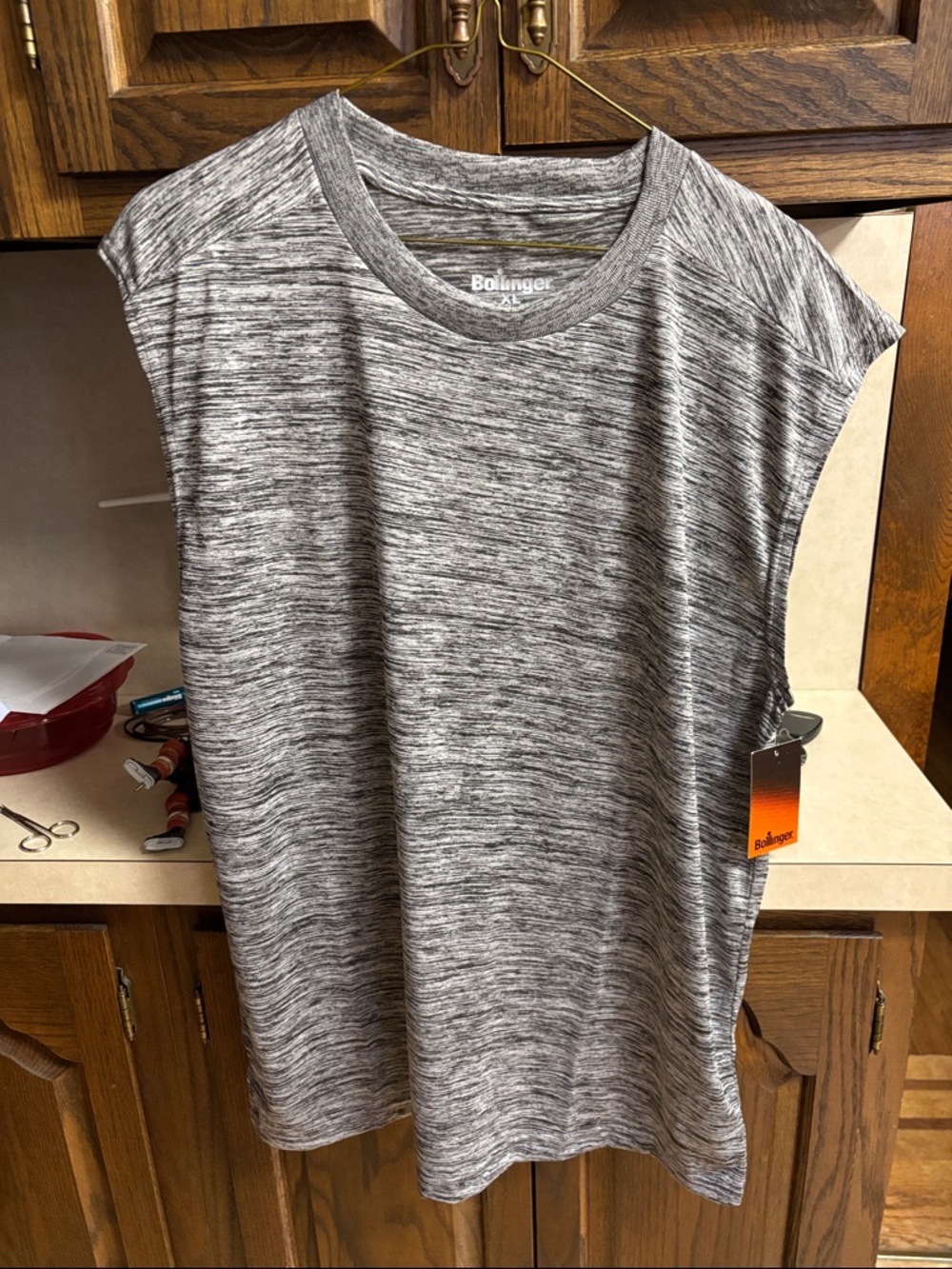 Men's Gray Heather Sleeveless Tank Top